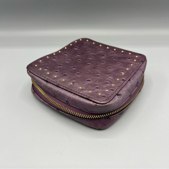 Lauren Merkin Stud Zip Around Travel Jewelry Case - Picture 4 of 9